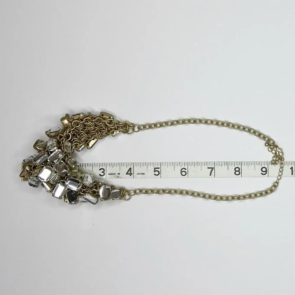 Rhinestone Statement Necklace